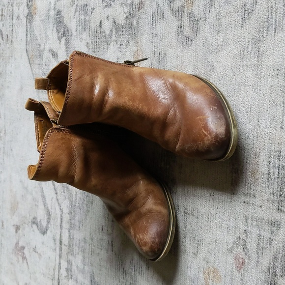 Leather Booties - Picture 1 of 3